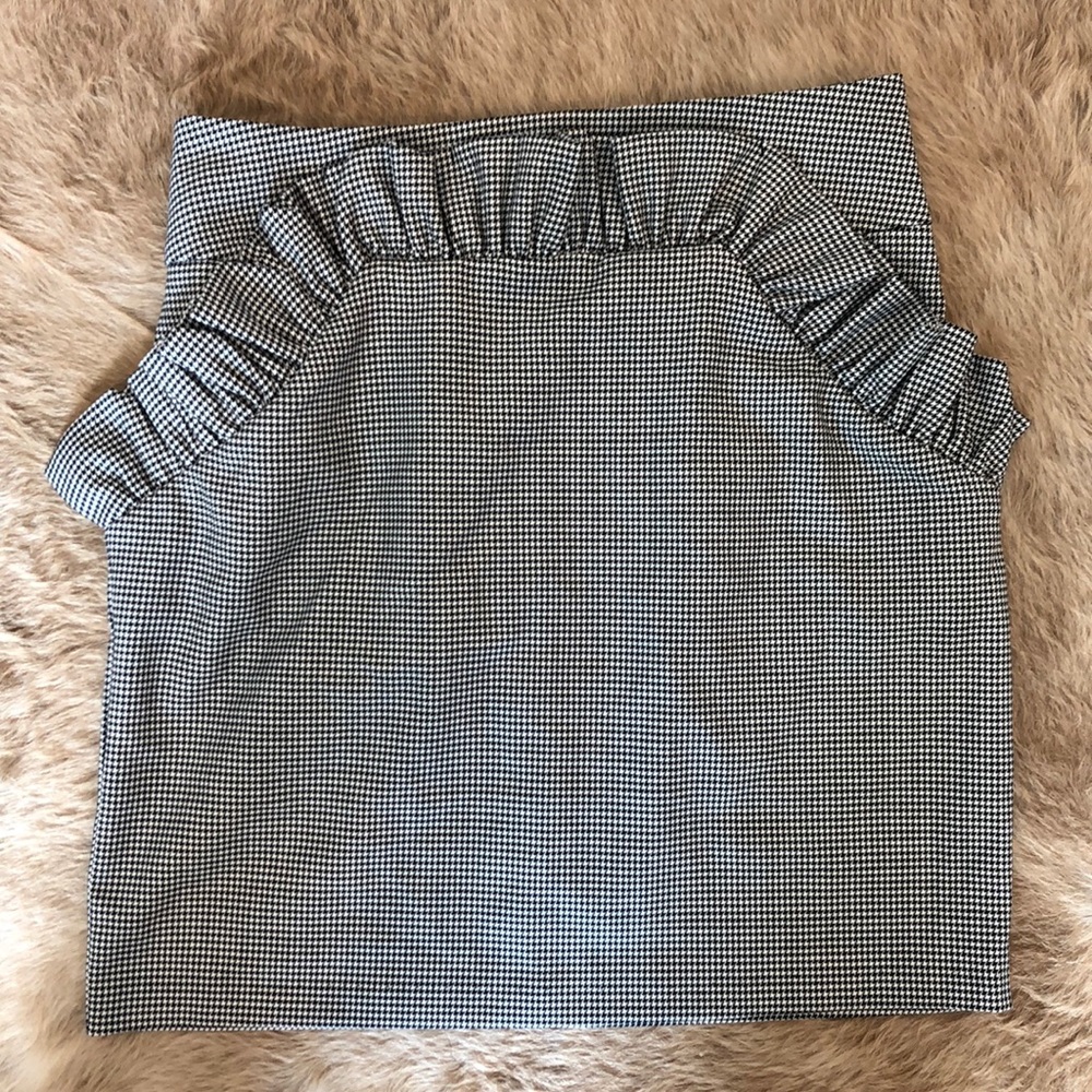 Houndstooth Skirt